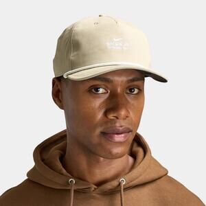 Nike Pro Cap Structured L/XL Dri-FIT Golf Hat Snapback Beige TPC Tour IB8543-253